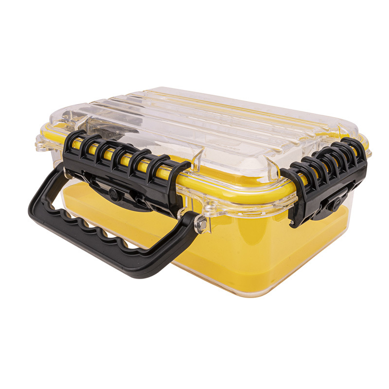 Plano Waterproof Storage Boxes, Pack of 3, Clear, Different Compartment  Layouts