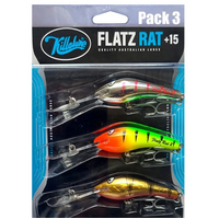 KILLALURE FLATZ RAT +15 - 3 PACK