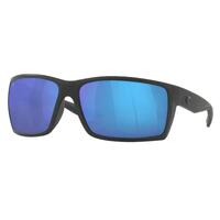 06S9007 COSTA REEFTON 580G GLASS POLARIZED SUNGLASSES - Frame: Blackout/ Lens: Blue Mirror