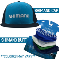 SHIMANO SHADES &amp; CAP COMBO  **Colours may vary**