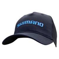 SHIMANO CAP RUBBERIZED LOGO - BLACK