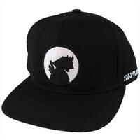 SAMURAI SNAP BACK CAP - BLACK