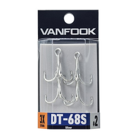 VANFOOK DT-68S 3X TREBLE HOOK