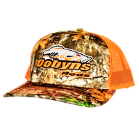 DOBYNS CRYPTIC TRUCKER CAP ORANGE MESH CAMO/ ORANGE