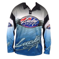 LUCKY CRAFT TOURNAMENT LONG SLEEVE FISHING SHIRT