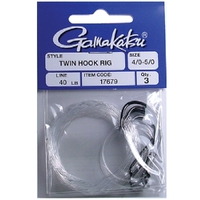 GAMAKATSU TWIN HOOK RIGS PACK