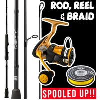 FOR THE FLATTY SPIN ROD REEL COMBO