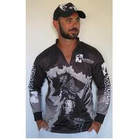 SAMURAI REACTION LONG SLEEVE TOURNAMENT FISHING SHIRT