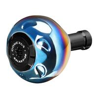 GOMEXUS GALAXY POWER KNOB TITANIUM 38mm