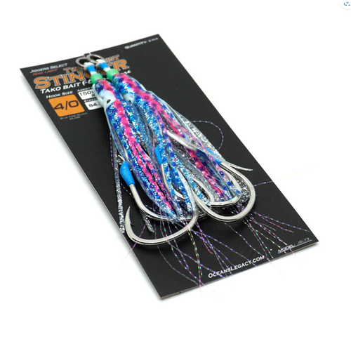 OCEANS LEGACY HYBRID CONTACT JIG LURE RIGGED 90g